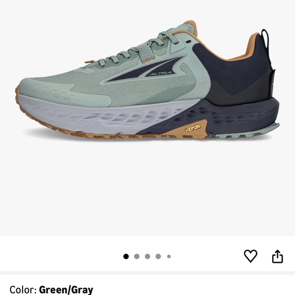 Altra Men's Athletic Shoes in Green and Gray